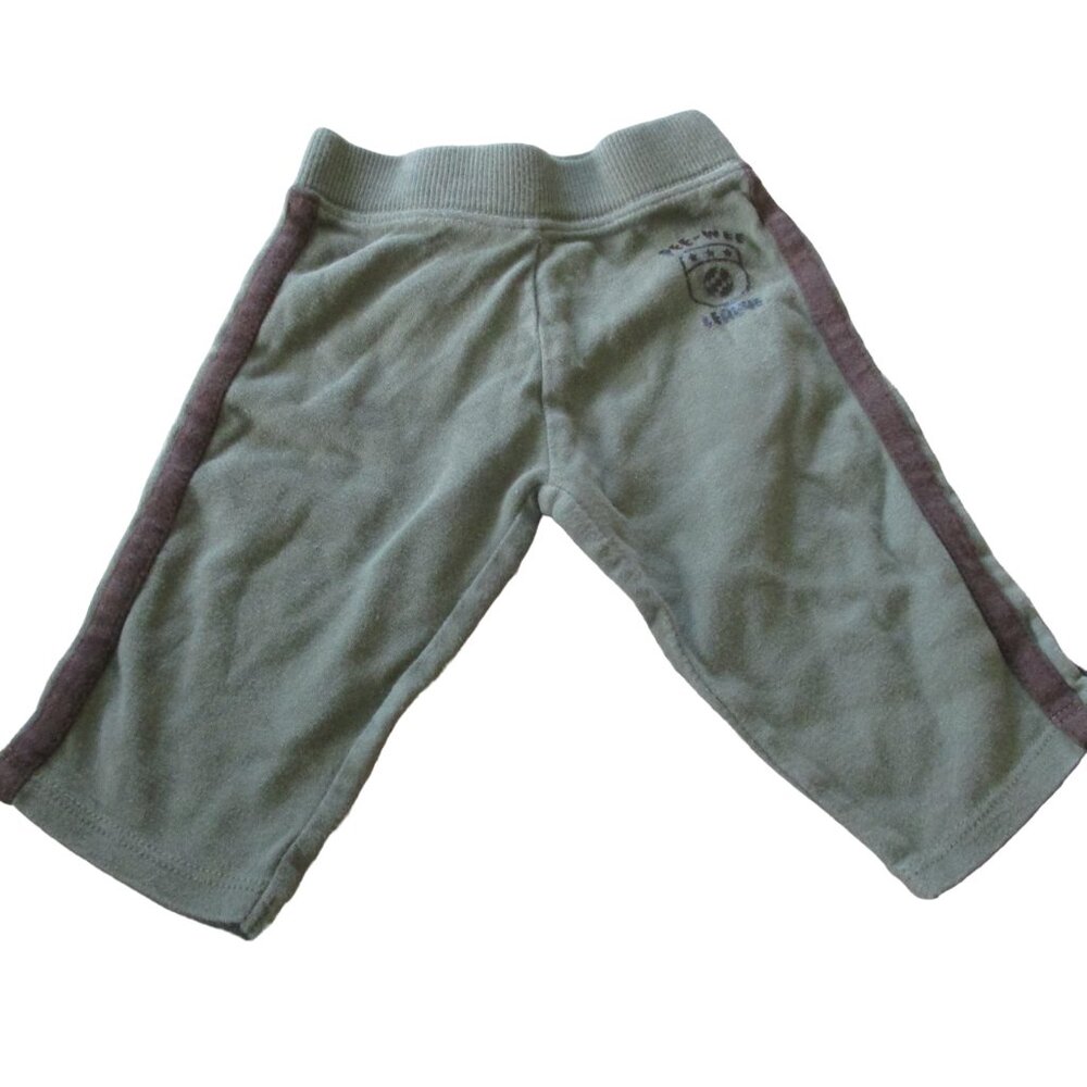Garanimals Pull On Sweatpants Infant Boys Size 3-6M Green Elastic Jogger Bottoms